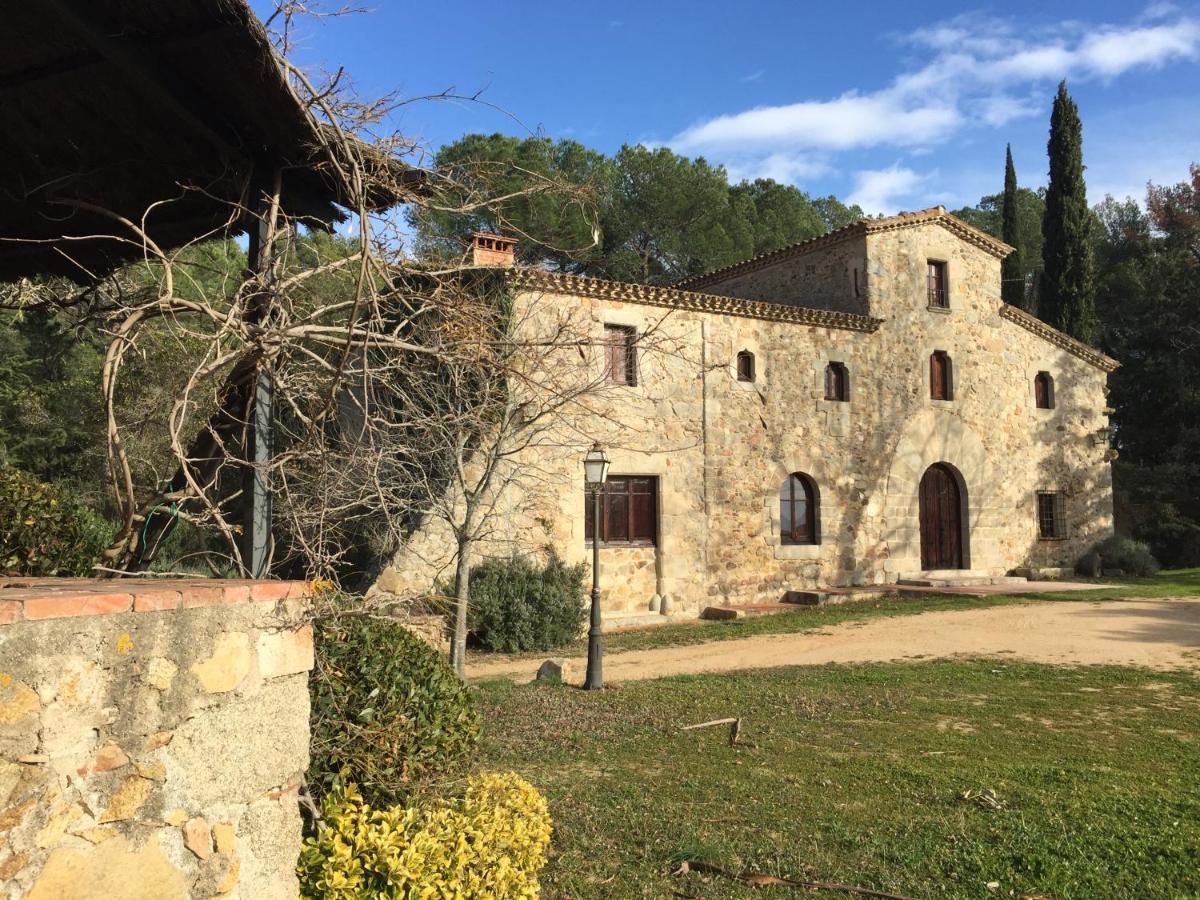 Alquiler De Casa Rural Completa: Masia Del Siglo XV En La Costa Brava ซานตากริสตีนาเดโฮ ภายนอก รูปภาพ
