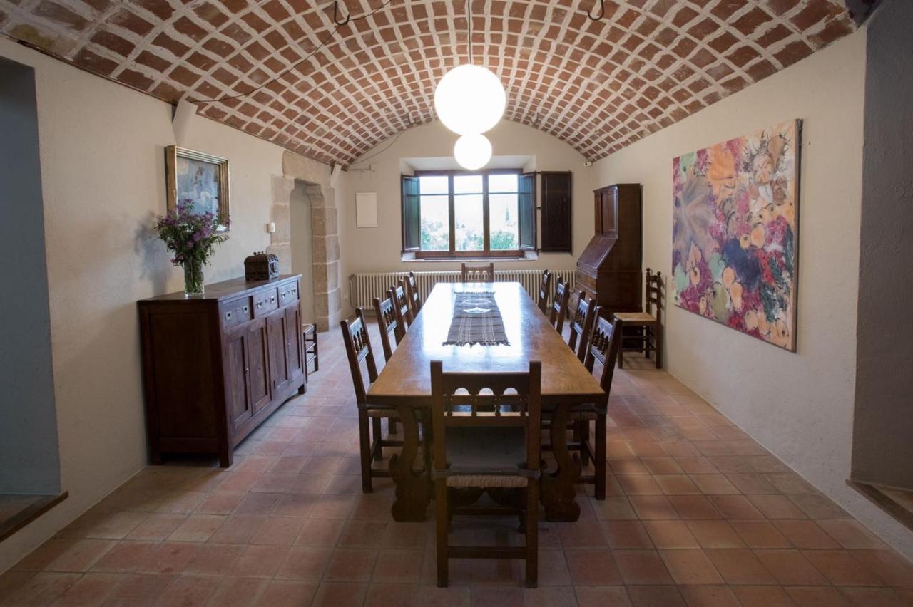 Alquiler De Casa Rural Completa: Masia Del Siglo XV En La Costa Brava ซานตากริสตีนาเดโฮ ภายนอก รูปภาพ